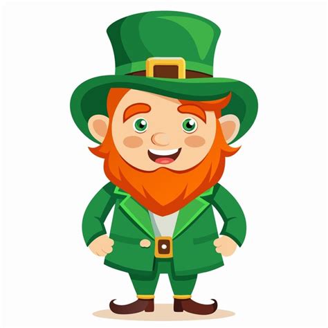 Leprechaun Clip Art Vector Illustration Design | Premium AI-generated ...