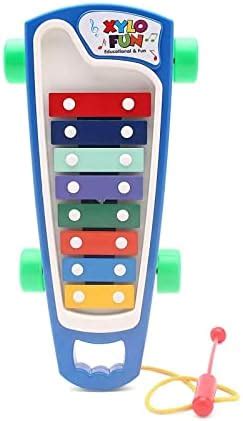 Buy Goyal's Kids Classic Xylophone with The Wheels for Easy Rotation ...