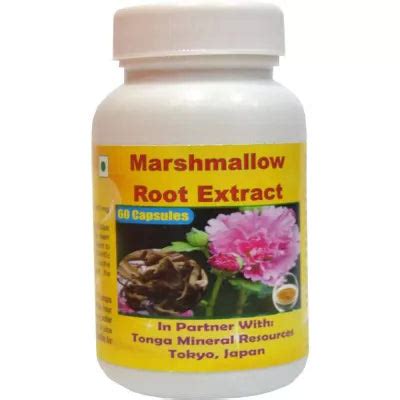 Tonga Herbs Marshmallow Root Extract Capsules – AYUSH Upchar