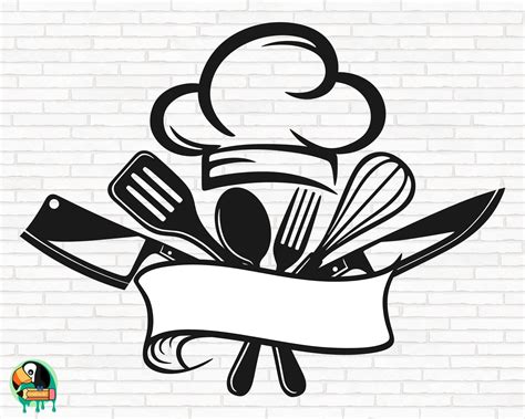 Chef Logo SVG, Restaurant Logo Svg, Cooking Svg, Chef Svg, Chef Logo ...