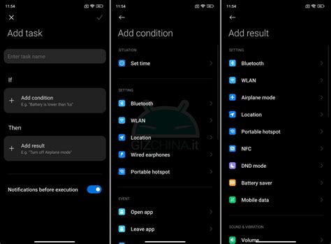 How do I get the WiFi triggers for Automated Tasks? (Xiaomi.eu rom 14 stable) | Unofficial ...