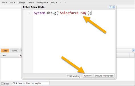Image result for Salesforce Developer Console