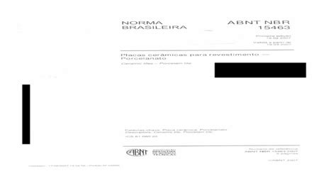 Norma 15463 Porcelanato - [PDF Document]