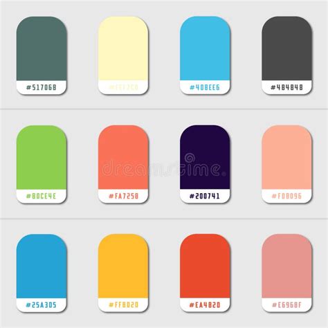 Hex Color Code Chart 的图像结果