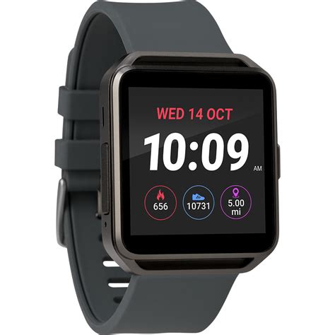 Timex Helix Unisex Tech Digital Dial Rectangle Case iConnect - Smartwa