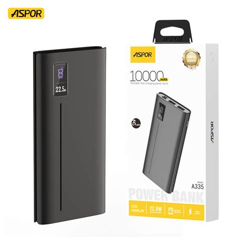 ASPOR POWER BANK  - A336 20000MAH 