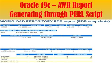 Image result for AWR SQL Report Oracle
