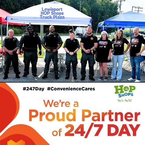 Here for Heroes, Here for You: Lewisport HOP Shops Celebrate NACS 24/7 Day with First Responders ...