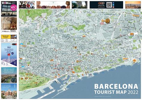 Printable Barcelona Tourist Map