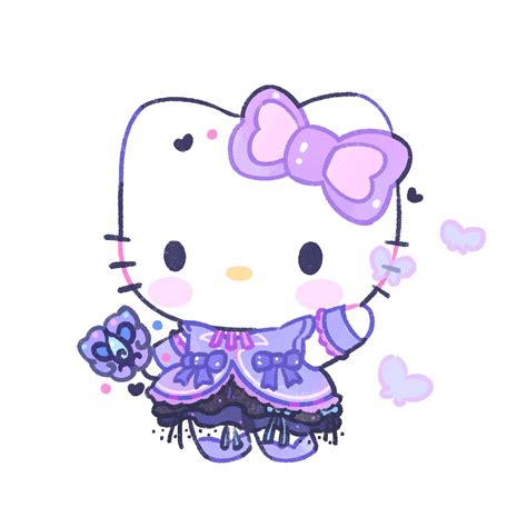 Hello Kitty cute fantasy art - YouLoveIt.com