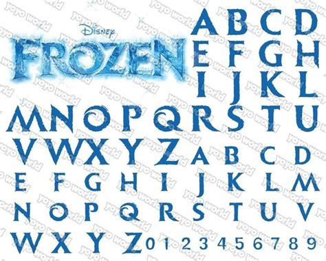 Frozen Font Free - Dafont Free