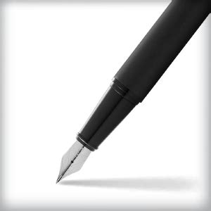 Sheaffer Gift 300 Fountain Pen Matte Black with Black Trim | Medium Nib ...