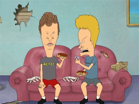 Download Beavis and Butthead looking cool | Wallpapers.com
