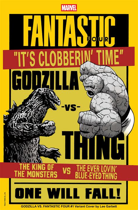 GODZILLA VS. MARVEL Official Press Release From Marvel | Godzilla ...