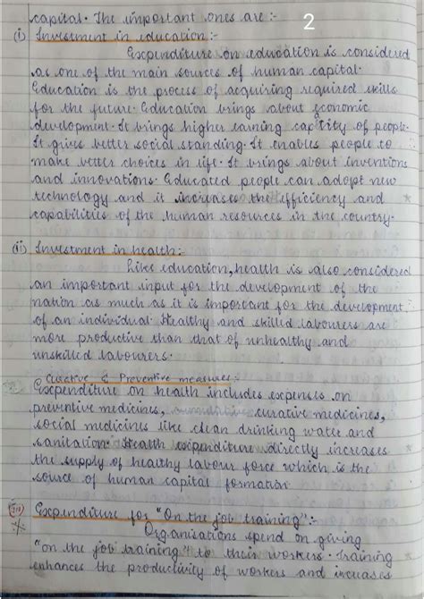 Image result for Human Capital Formation Class 12th