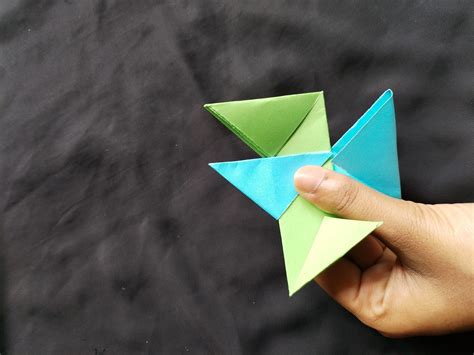 How to Make an Origami Ninja Star