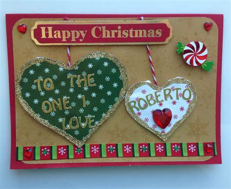 handmade christmas cards for boyfriend