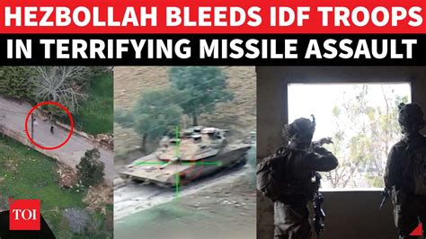 Hezbollah’s missile bloodbath stuns Israel; IDF suffers casualties ...