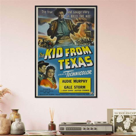 The Kid from Texas (1950) Movie Poster Print - Citiesbox