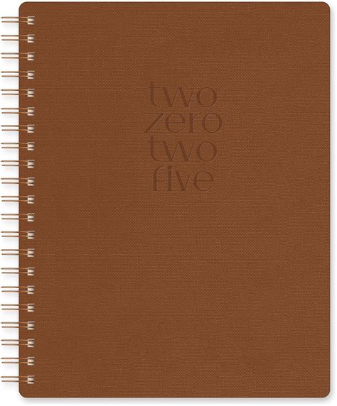 Orange Circle Studio Planner 2024-2025 Baxter Daily Planner, Tawny ...