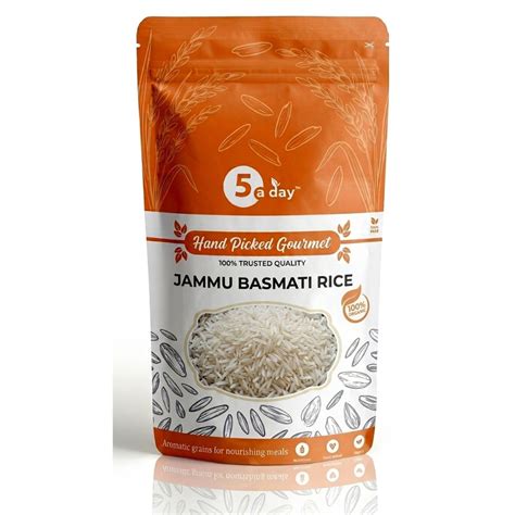 Buy Organic Jammu Basmati Rice, 500 GMS Online At 10% Discount | PureMart