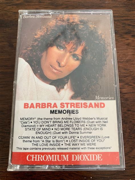 Barbara Streisand Memories Cassette | Etsy | Cassette, Memories, Barbara