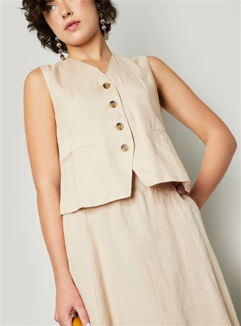Buy Women Solid Waistcoat Online at just Rs. 1199.0 - 1000014023739 ...