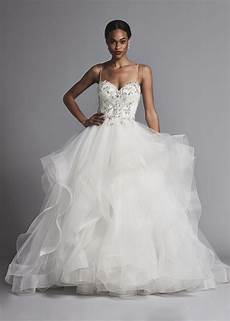 Kleinfeld Gown Wedding Dresses by Spaghetti Beaded Bodice Gown Wedding Dress Kleinfeld Gown Wedding Dresses