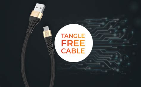 Play BM1 is a Charging Cable with 1.2m Length, 2.4A Current Carrying ...