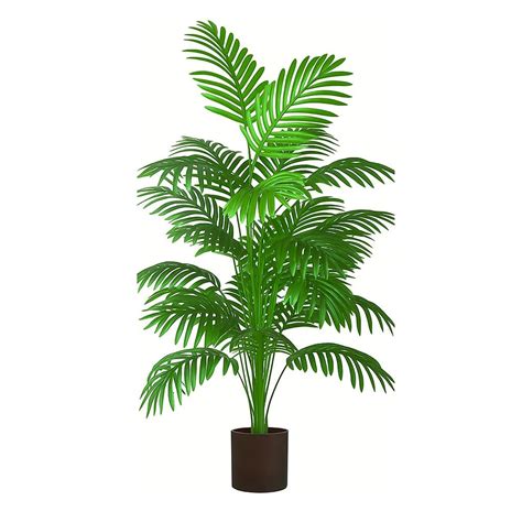 Buy De Gardenia Artificial Areca Palm Tree – 3.6 Feet (110 cm) Tall, 24 ...