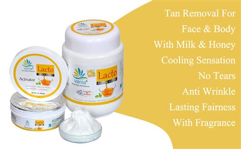 Vania Lacto Bleach Cream 1 Kg | 800 Gm Bleach Cream & 200 Gm Activator ...