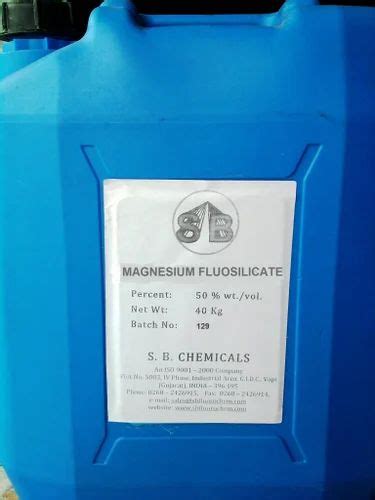 Fluorosilicate or Silico Fluoride - Potassium Silico Fluoride ...