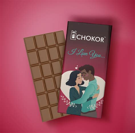 CHOKOR I Love You - Milk Chocolate Bar