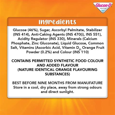 Buy Glucon-D Immunovolt Orange Flavour Energy Bites, 18 gm | 19 Minutes ...