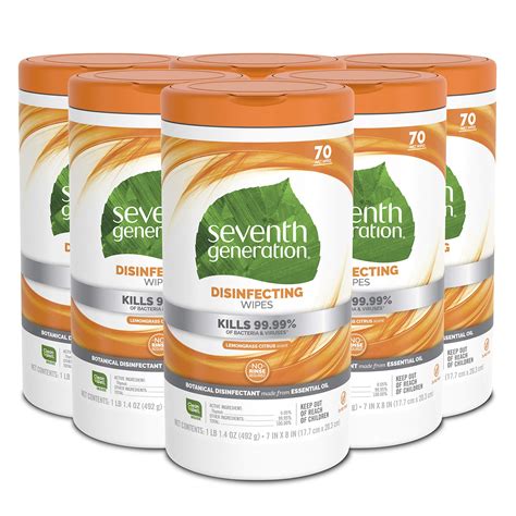 Seventh Generation Disinfecting Multi Surface Wipes, Botanical ...