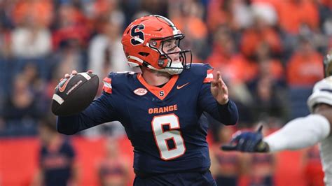 Kyle McCord is letting it rip at Syracuse - ESPN
