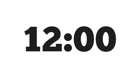 Timer 12H 的图像结果