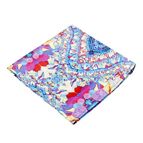 Puneet Gupta Boho Trippy Art Designer Pocket Square : Amazon.in: Fashion