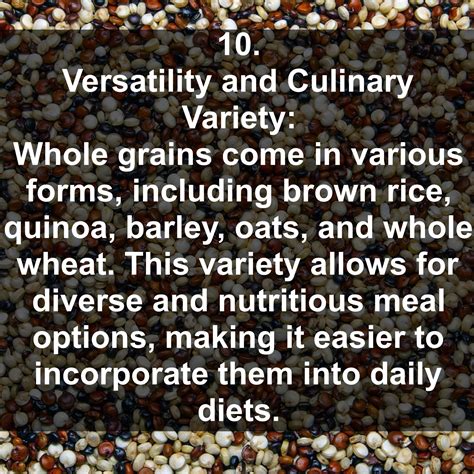 10 Benefits of Whole Grains🌾 | MyHealthfulDiet.Com