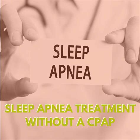 CPAP and Claustrophobia: Treat Sleep Apnea Without CPAP