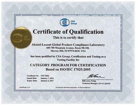 Certificate Qualification – certificates templates free