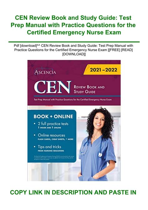 Pdf [download]^^ CEN Review Book and Study Guide Test Prep Manual with ...