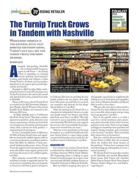 Turnip Truck Grows in Tandem with Nashville | Turnip Truck Natural Market