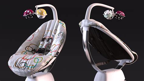 4Moms MamaRoo Baby Swing White 3D - TurboSquid 2104766