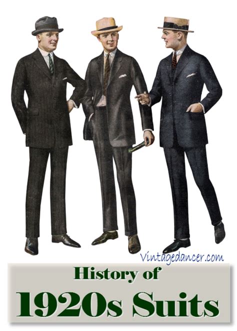 1920s Men Fashion | The Suit: 1920s Mens Fashion History 1920s Mens ...