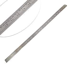 SEPAL 2 Feet 24 inch Double Side Mark Stainless Steel Ruler Scale ...
