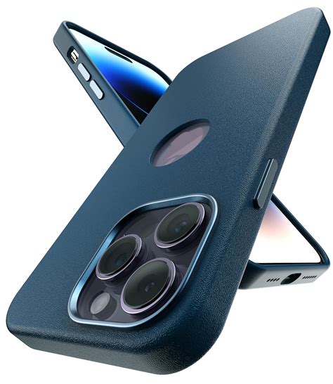 Vaku Luxos® Lexza for iPhone 14 Pro Max Cover Case, Premium Leather ...