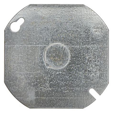 RACO, 1 Gangs, Hub, Electrical Box Cover - 6XC82|724 - Grainger