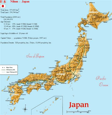 Japan Geography Map 的图像结果