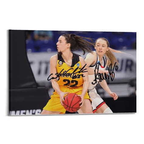 Signed by Paige .Bueckers ,Caitlin .Clark Signed by Paige Bueckers ...